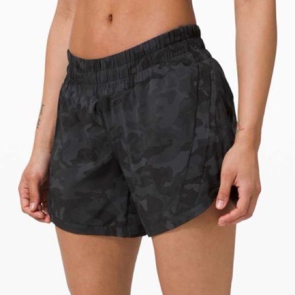 Lululemon Track That Short size 10 with a 5”inseam  Incognito Camo Multi Grey - Picture 15 of 16